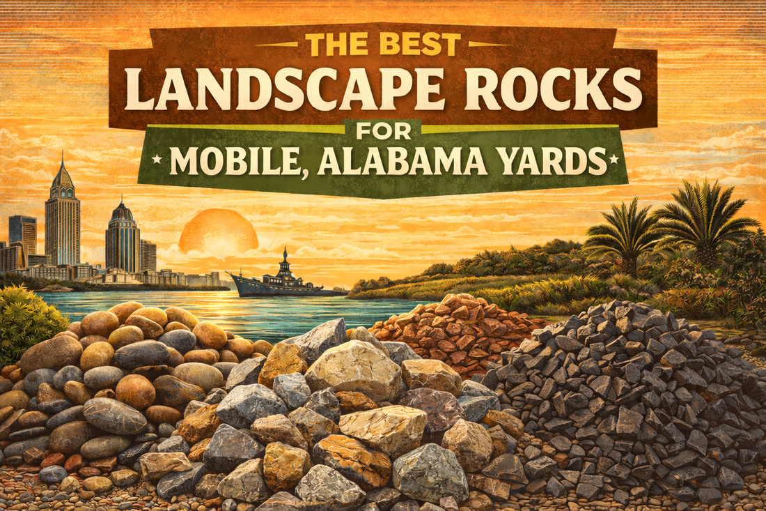 The Best Landscape Rocks for Mobile, Alabama Yards