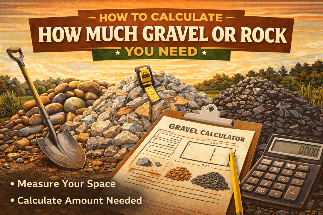How to Calculate How Much Gravel or Rock You Need
